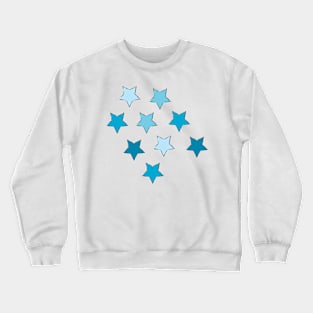 Blue stars Crewneck Sweatshirt